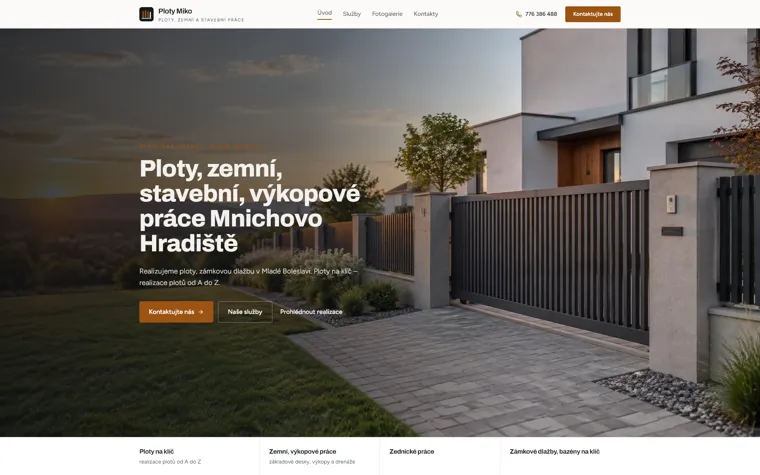 Grafický návrh webových stránek – reference 2