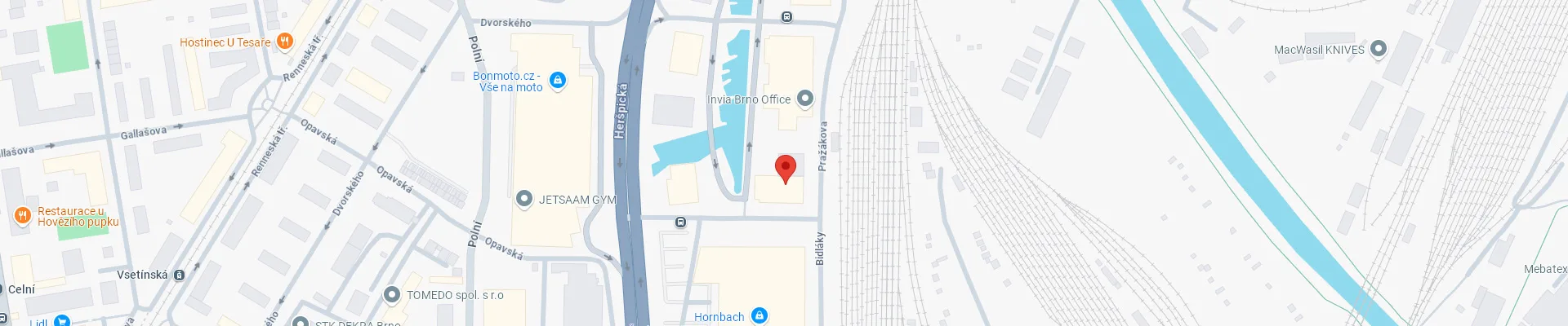 Mapa – Holandská 878/2 (5. patro), 639 00 Brno - Štýřice